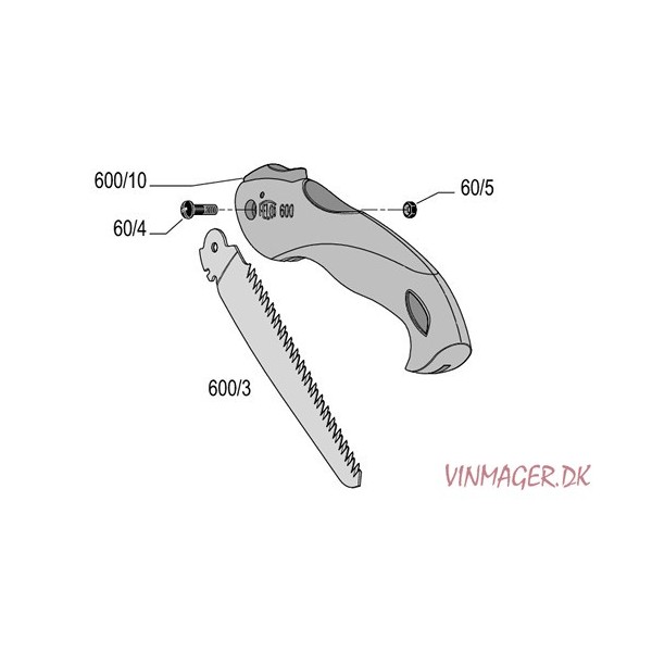 Klinge til Felco 600 Grensav