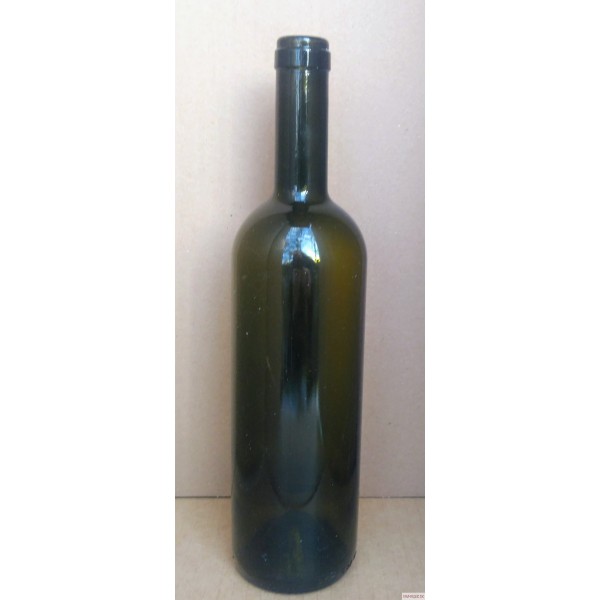 Flaske, klar 0,7 l, skruelåg