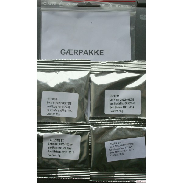 Gær til frugtvin Æbler og anden lys frugt